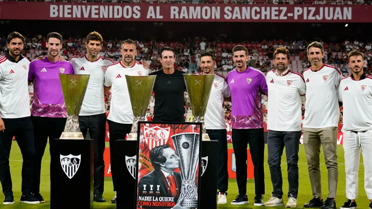 El Sevilla se rinde a Unai Emery en la previa del XV Trofeo Antonio Puerta