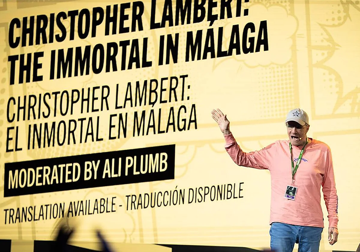 Christopher Lambert se confiesa en SDCC Málaga: «Me gustaría ser inmortal»