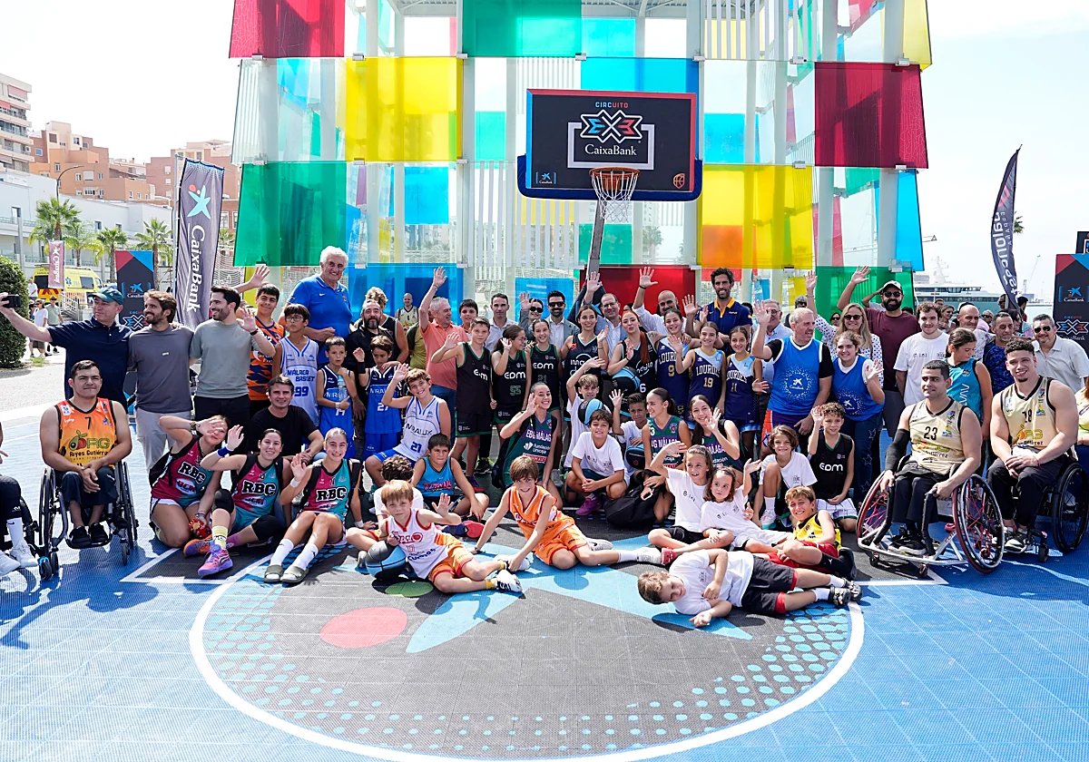 Málaga pone el broche de oro al Circuito 3x3 CaixaBank