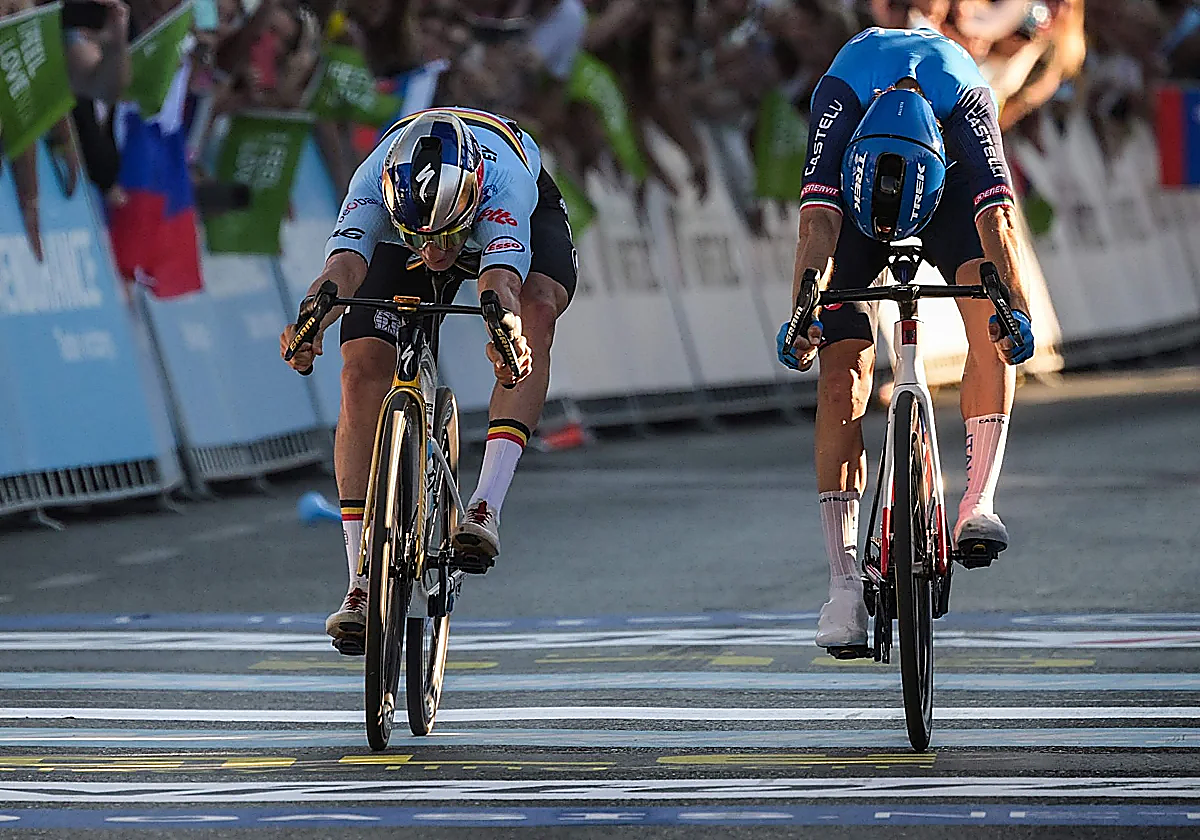 Evenepoel ya tiene su pleno de títulos: doble campeón olímpico, mundial y europeo