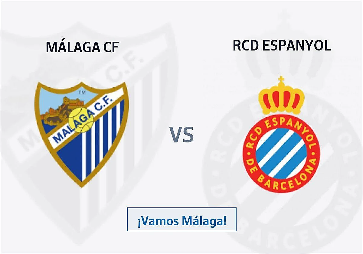 ¿Cómo crees que quedará el Málaga CF vs RCD Espanyol? Comparte tu resultado