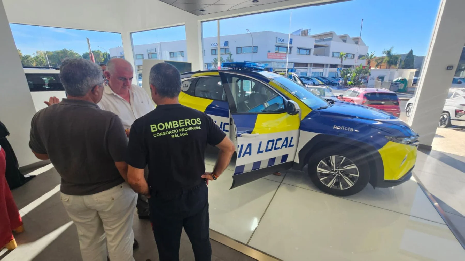 Hyundai Syrluz SYRSA presenta el TUCSON preparado para uso policial