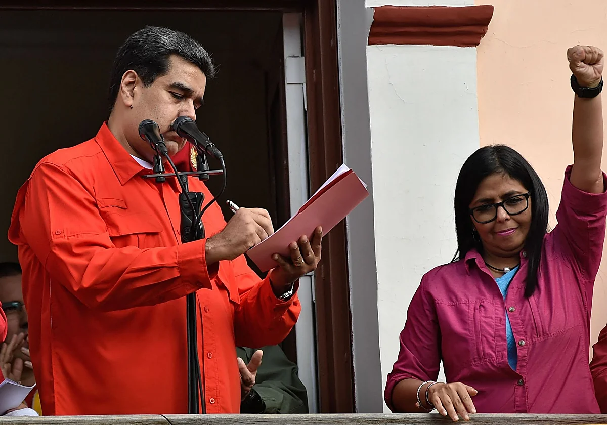 EE UU revela que Delcy Rodríguez nunca pidió inmunidad para Maduro y dejó vía libre a su juicio