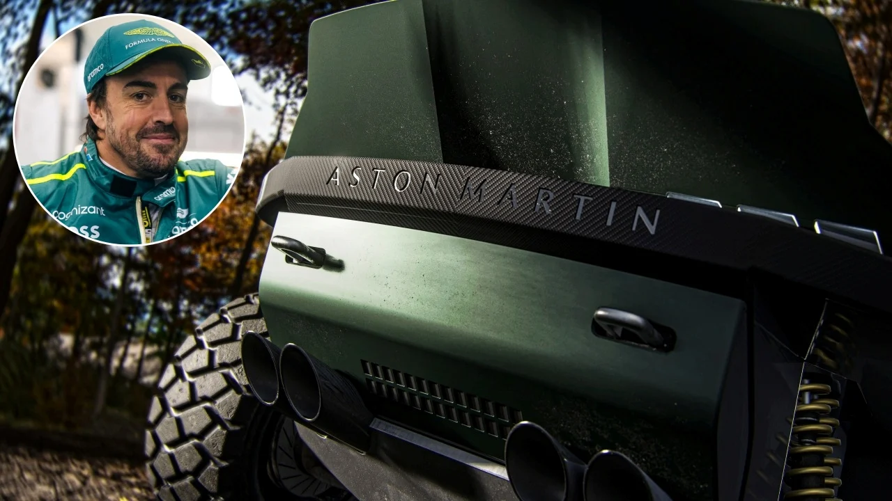 Fernando Alonso vuelve al Dakar para conducir el Aston Martin Dreadnought de Call of Duty