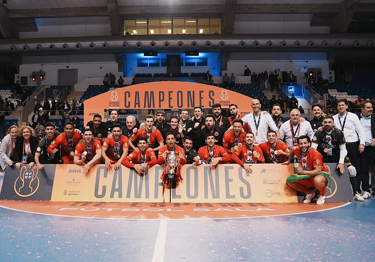 Pablo Ramírez, tricampeón de la Supercopa de España con el Jimbee Cartagena