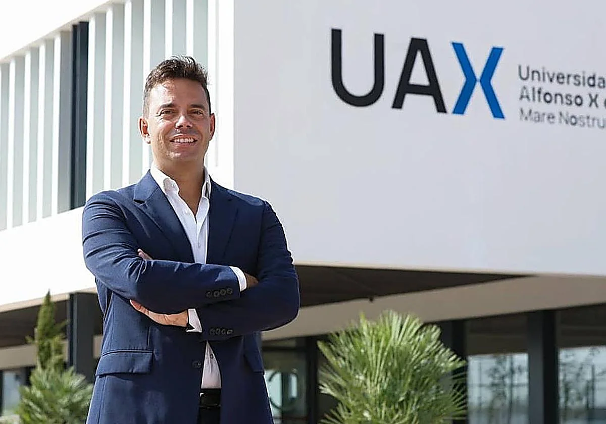 Luis Couceiro, la cara visible tras la ilusión de un camino nuevo para la UAX en Málaga