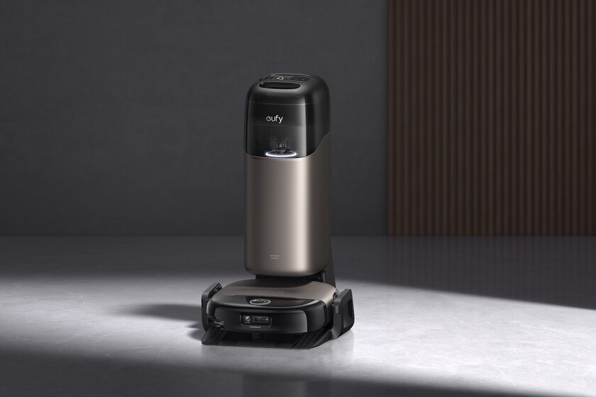 El nuevo Eufi Omni S2 ahora es todoterreno y tiene una mopa - rodillo que se limpia sola seis veces por segundo