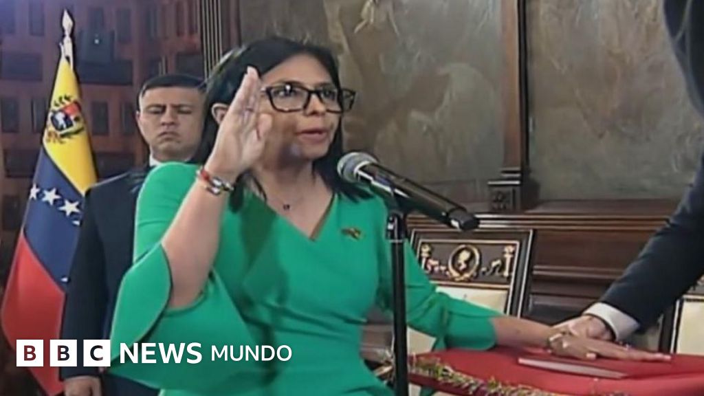 Delcy Rodríguez juramenta como presidenta encargada de Venezuela tras la captura de Maduro por fuerzas de EE.UU.