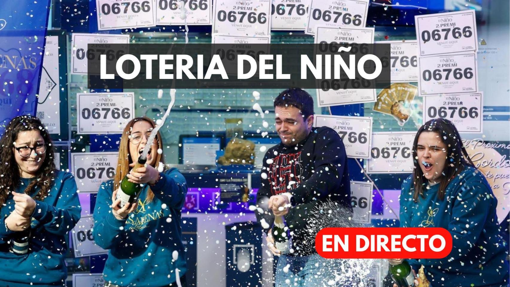 Lotería Niño 2026, comprobar en directo | Horario, a qué hora empieza el sorteo, premios y décimos premiados