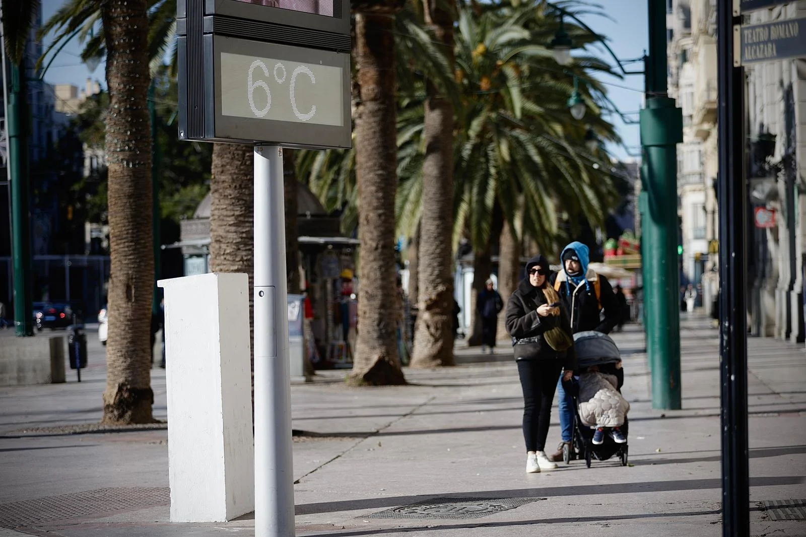 Sigue el frío en Málaga, pero cambiará con vistas al próximo fin de semana