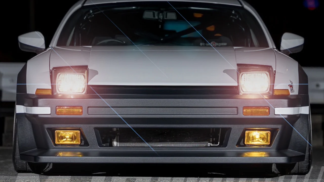 Este es el aire retro, con faros pop-up, que Toyota no se atrevió a darle al GR86 y no, no sólo es para Japón