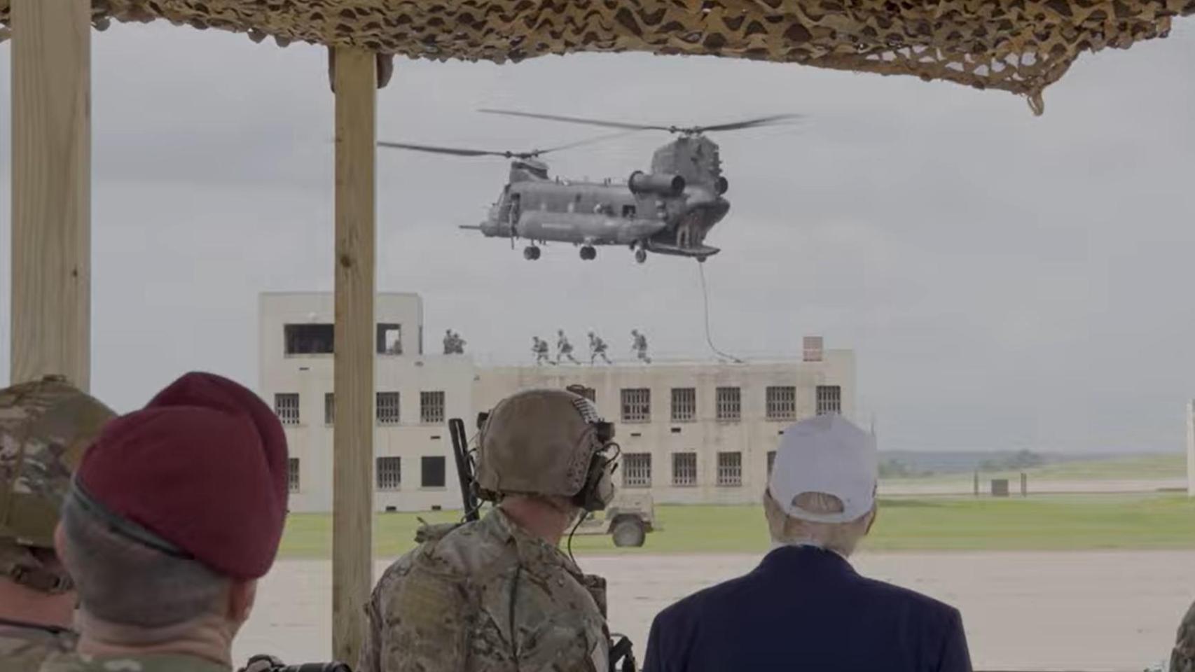 Trump supervisó en junio un simulacro de la captura de Maduro por la Delta Force y su equipo publicó vídeos en redes