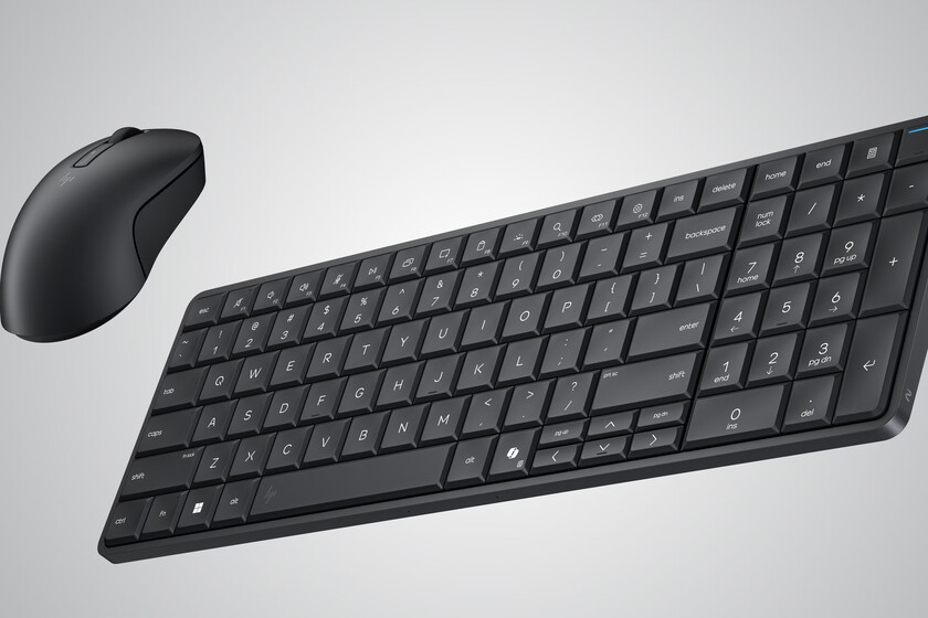 HP ha integrado un ordenador completo dentro de un teclado: tiene Windows, es ligero y ya te viene con ratón