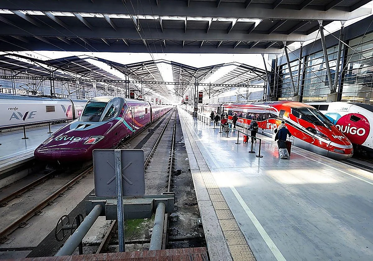 High-speed trains celebrate 'coming of age' in Malaga with more than 1,000 trains during Christmas holidays