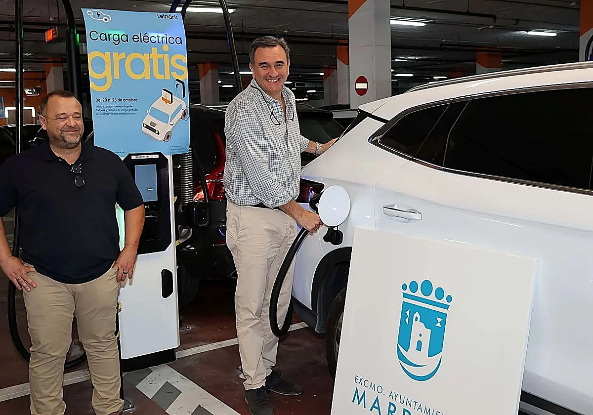 Arrancan las rebajas en Marbella con doce horas de parking en el centro desde 1,99 euros