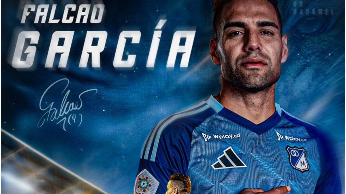Falcao vuelve a Millonarios para su "último baile"