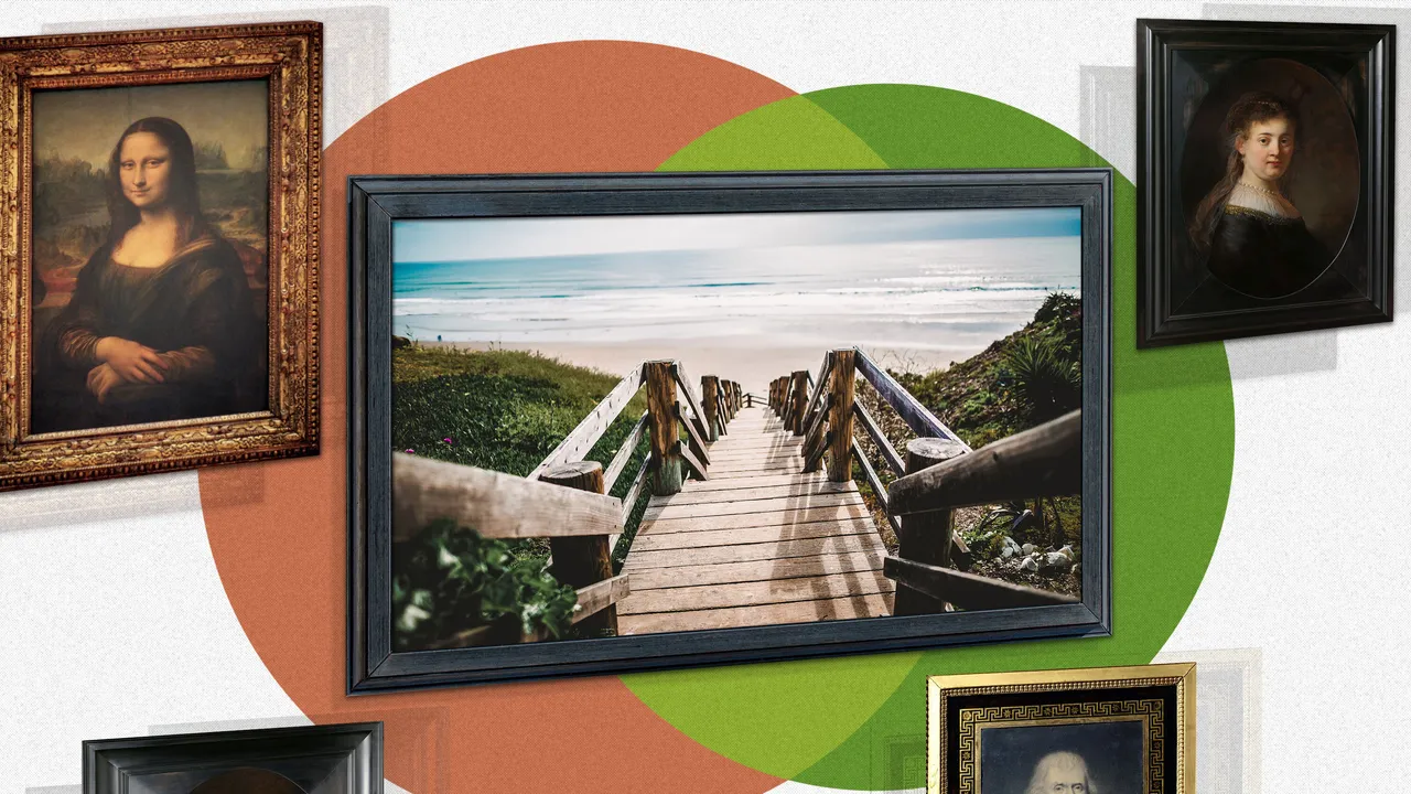 La televisión de Samsung que imita un cuadro de arte regresa en el CES 2026