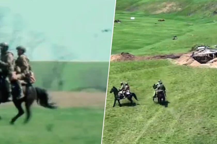 Ucrania se ha convertido en una carnicería de animales: una táctica del S.XIX está haciendo saltar por los aires los caballos rusos