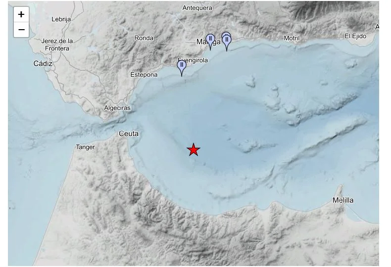 Sentido en Málaga un terremoto registrado en el Mar de Alborán