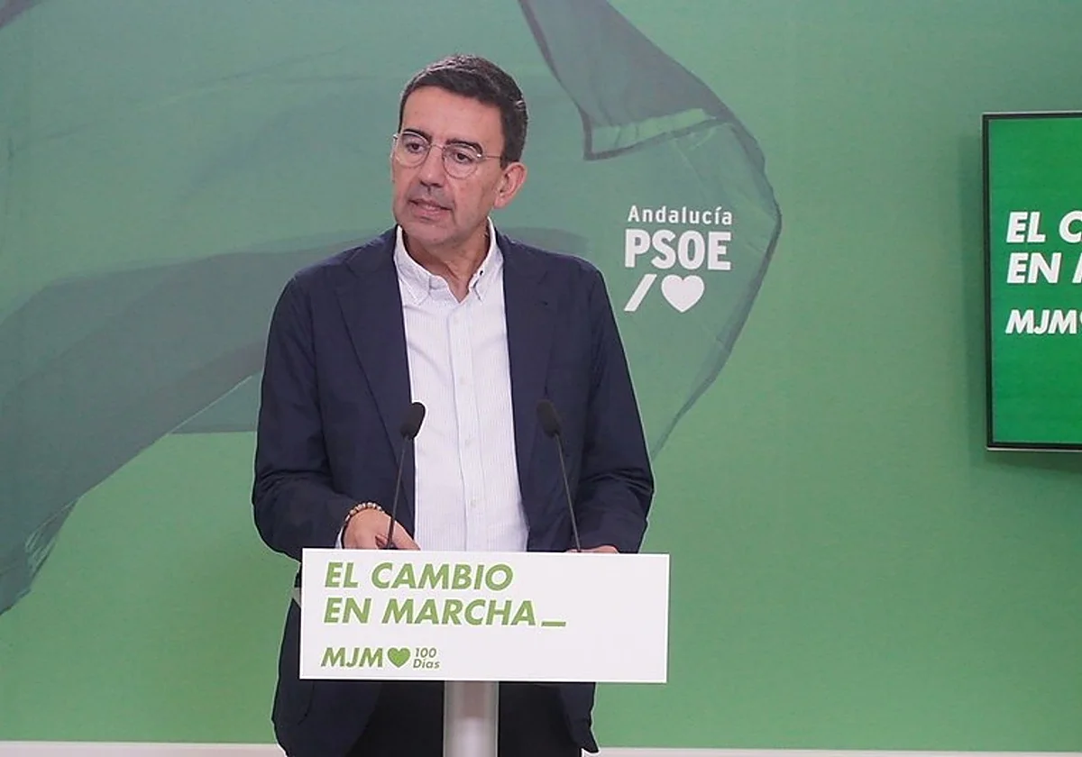 El PSOE-A cuestiona el archivo del expediente al contrato de la Junta a José Manuel Soto