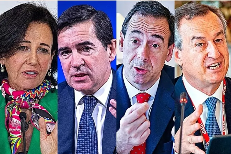 Santander, BBVA, CaixaBank y Sabadell refuerzan su capital a contracorriente de Europa