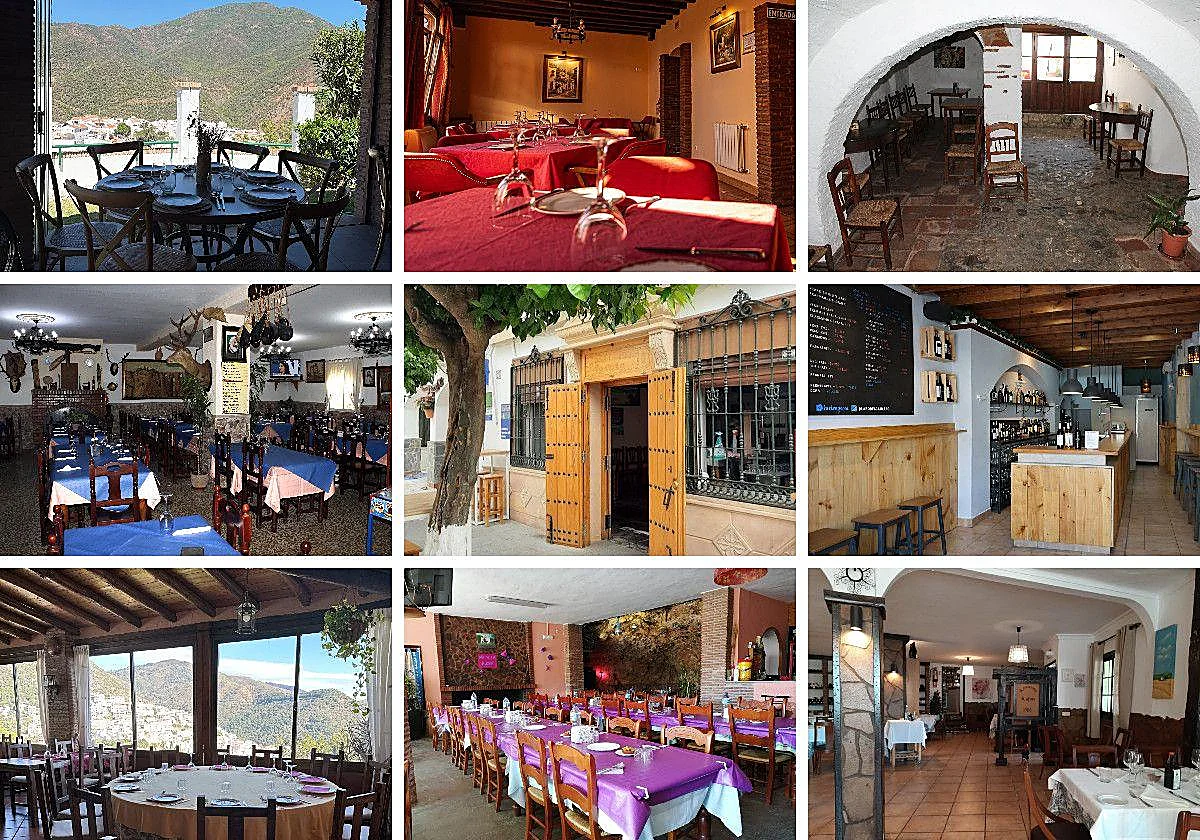 Restaurantes y ventas para quienes visiten el parque nacional de la Sierra de las Nieves