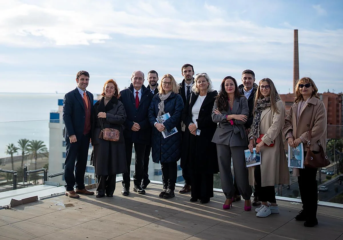 Una delegación visita Málaga para conocer su candidatura a ser sede de la Autoridad Aduanera Europea