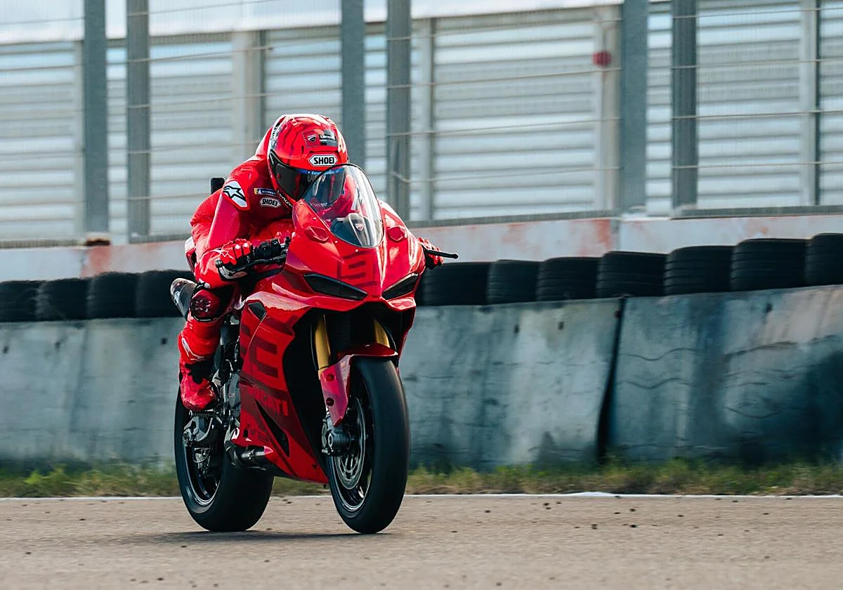 Marc Márquez ya rueda en circuito