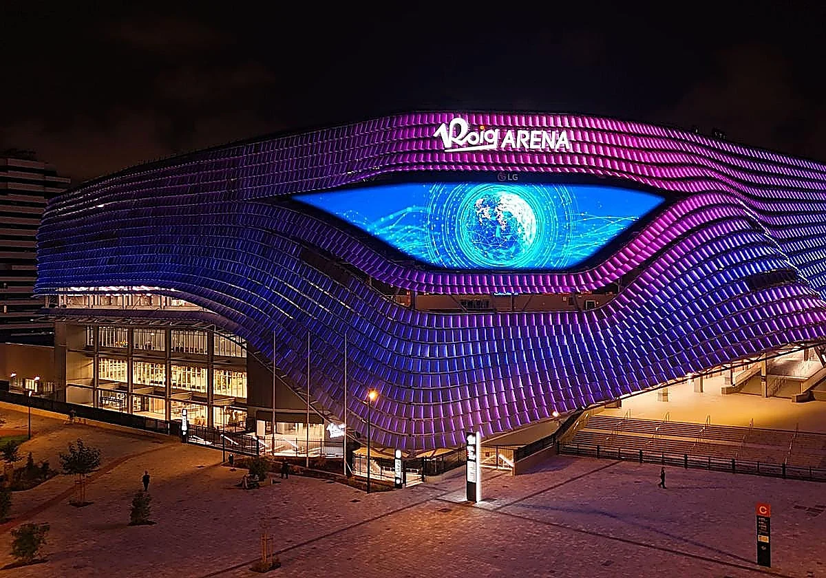 El impresionante Roig Arena recibe al Unicaja