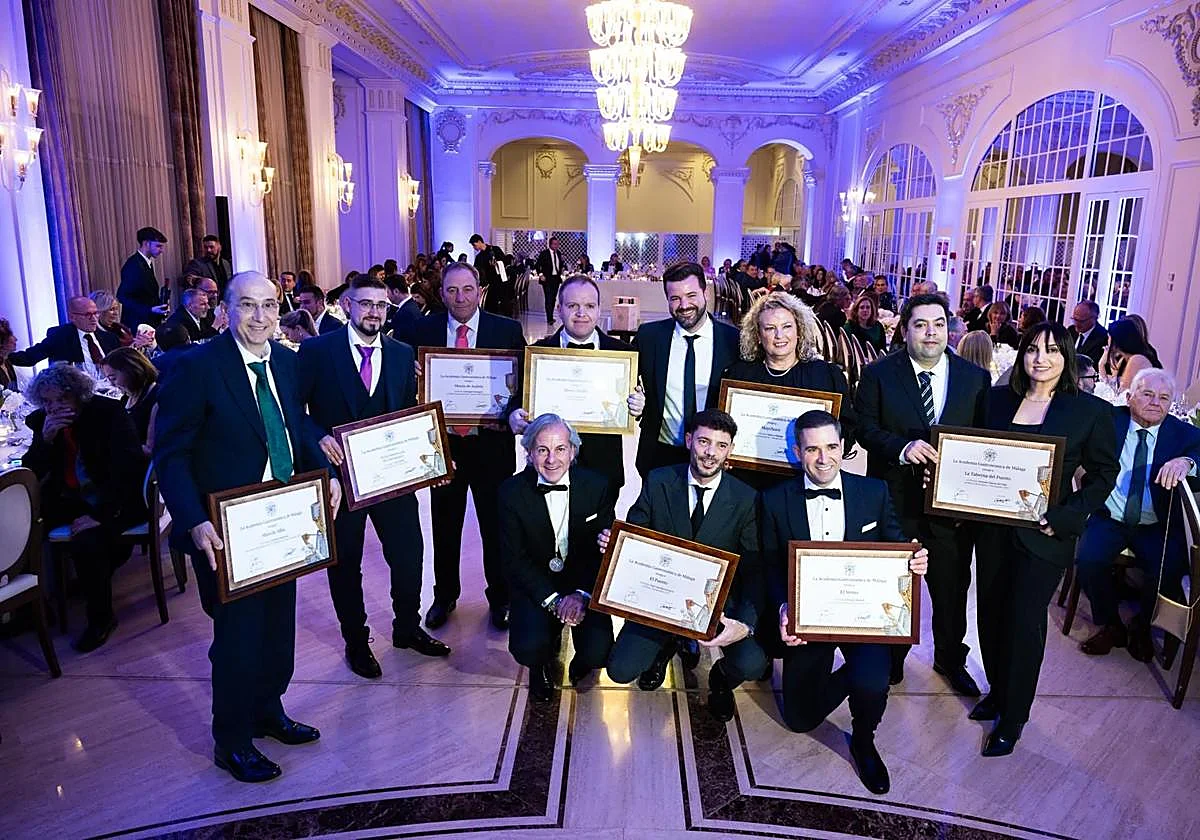 La Academia Gastronómica reconoce la excelencia del sector en Málaga
