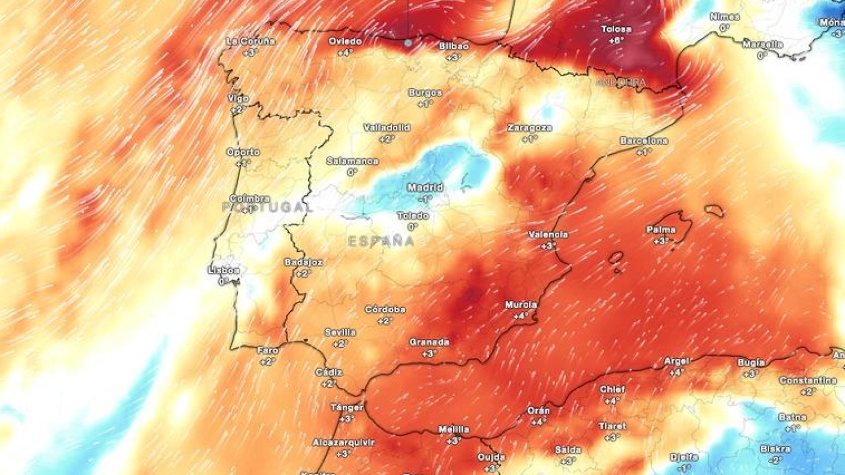 Llega un giro de tiempo radical a España: la Aemet alerta de un subidón de temperaturas y hasta 150 l/m2 en estas zonas