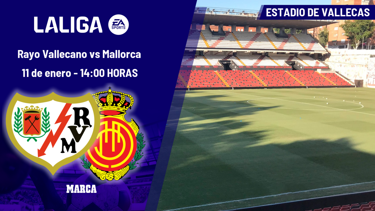 Rayo Vallecano - Mallorca: a qué hora es, y dónde ver hoy en TV el partido de LaLiga EA Sports