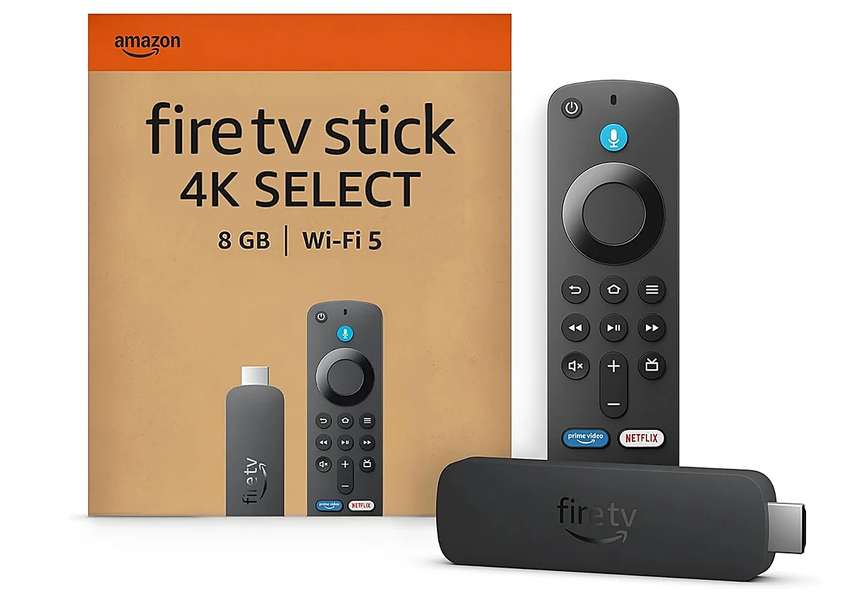 Convierte tu tele en smart TV al instante con el Fire TV Stick 4K Select de Amazon