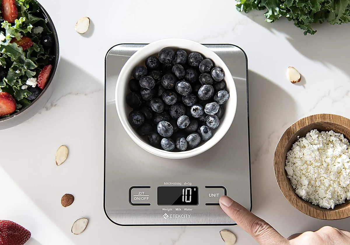 Con esta báscula de cocina tendrás la precisión que buscabas para todas tus elaboraciones