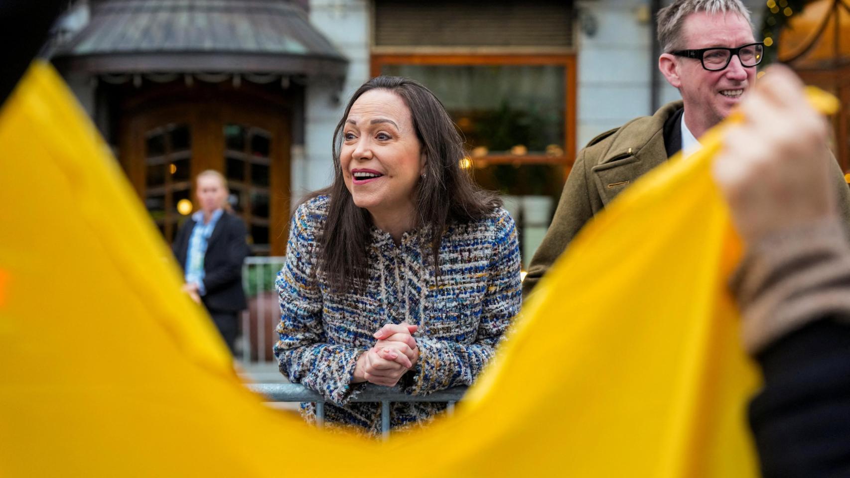 El Papa recibe a María Corina Machado en el Vaticano en una cita que revela que la opositora venezolana sigue en Europa