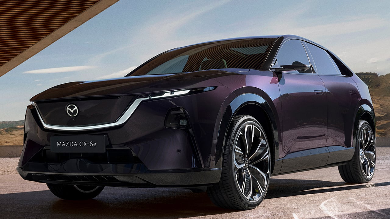 El nuevo Mazda CX-6e ya se vende en Europa, roza los 500 km de autonomía… pero no es barato