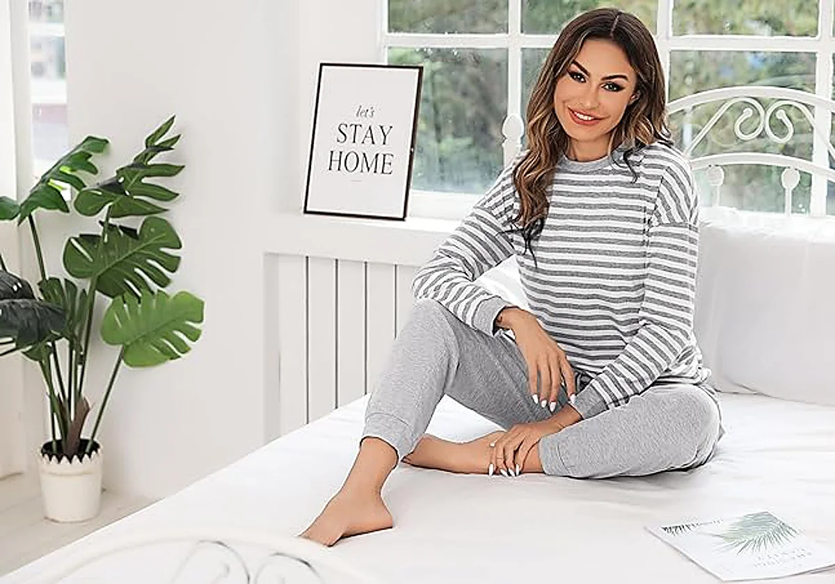 Pijamas de mujer buenos, bonitos y baratos para descansar y estar cómoda en casa