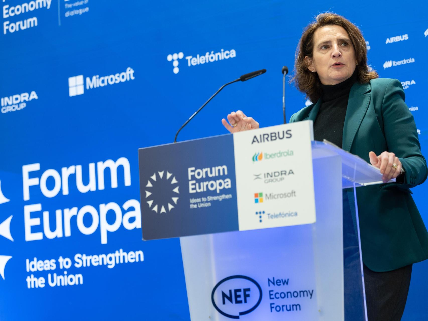 Teresa Ribera defiende que la UE debe plantar cara a las amenazas de Trump: "No podemos quedarnos callados"