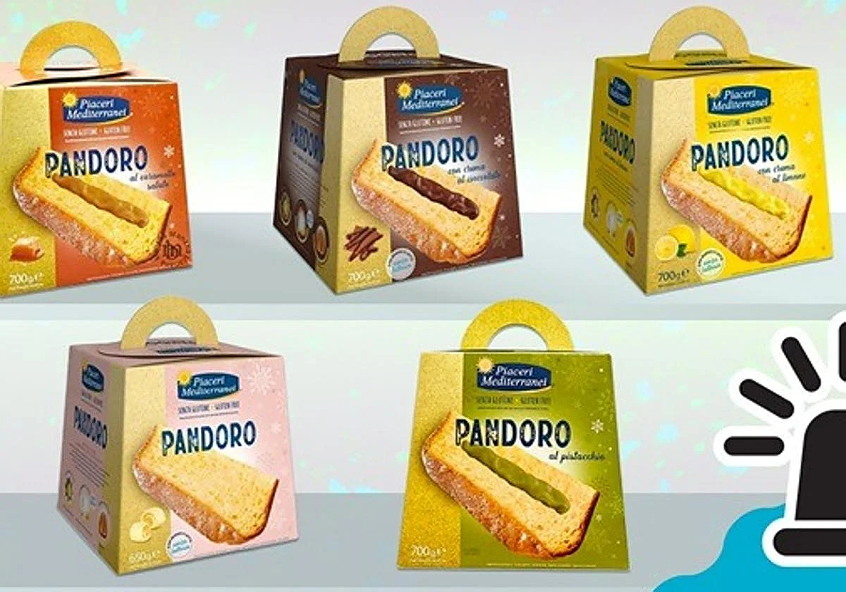 Retiran del mercado varios tipos de Pandoro vendidos en España
