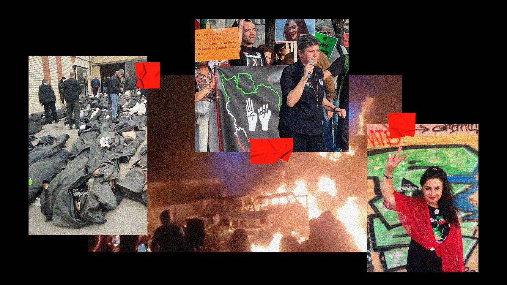 Arezoo y Nilufar, disidentes de Irán: "Hay tiradores, se habla ya de 12.000 muertos y obligan a pagar por recuperar los cuerpos"