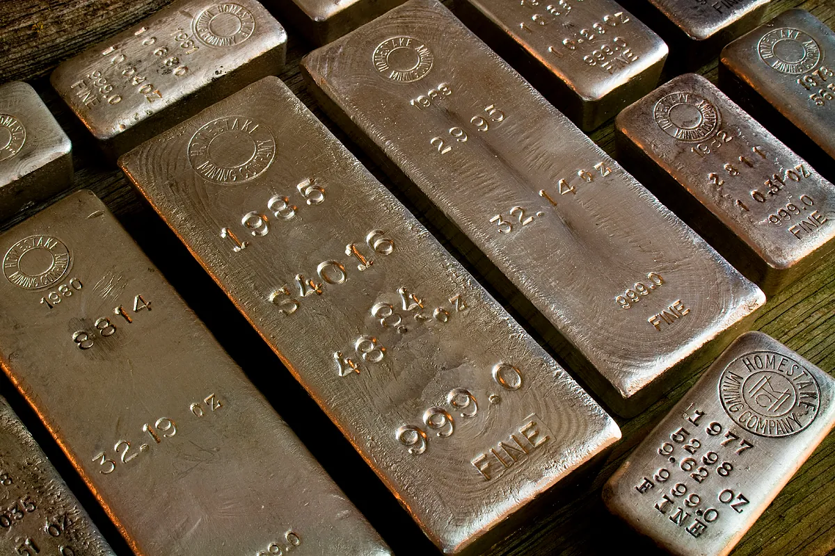 La plata se dispara otro 4% en su asalto a los 100 dólares