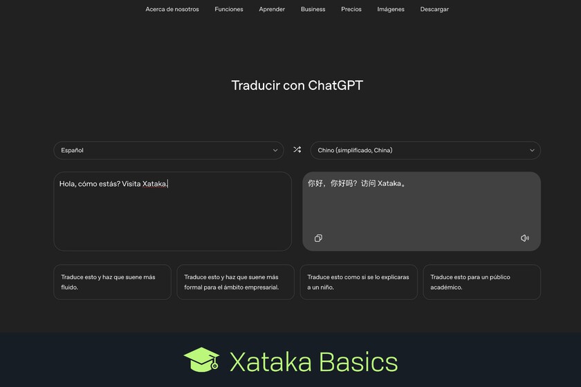 Traductor de ChatGPT: qué es y cómo entrar para usar la IA como si fuera el traductor de Google