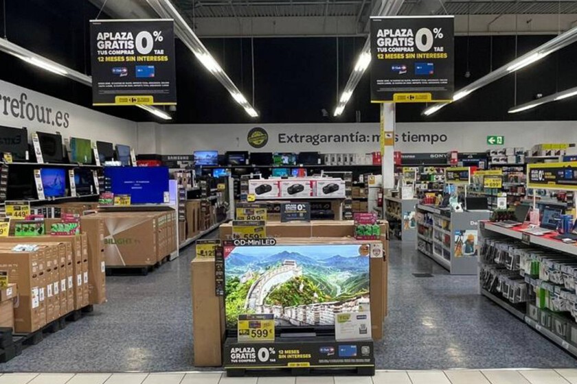 Carrefour tiene a precio de outlet esta tele Samsung de 65 pulgadas y te regala un cupón de más de 100 euros para próximas compras