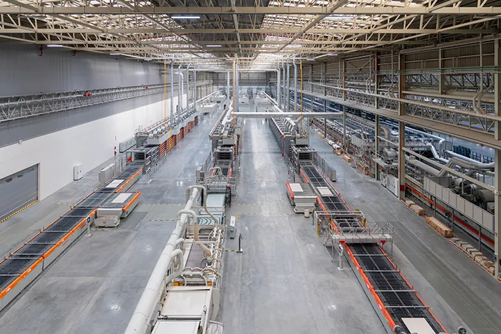 Porcelanosa duplica la capacidad en su planta de gran formato