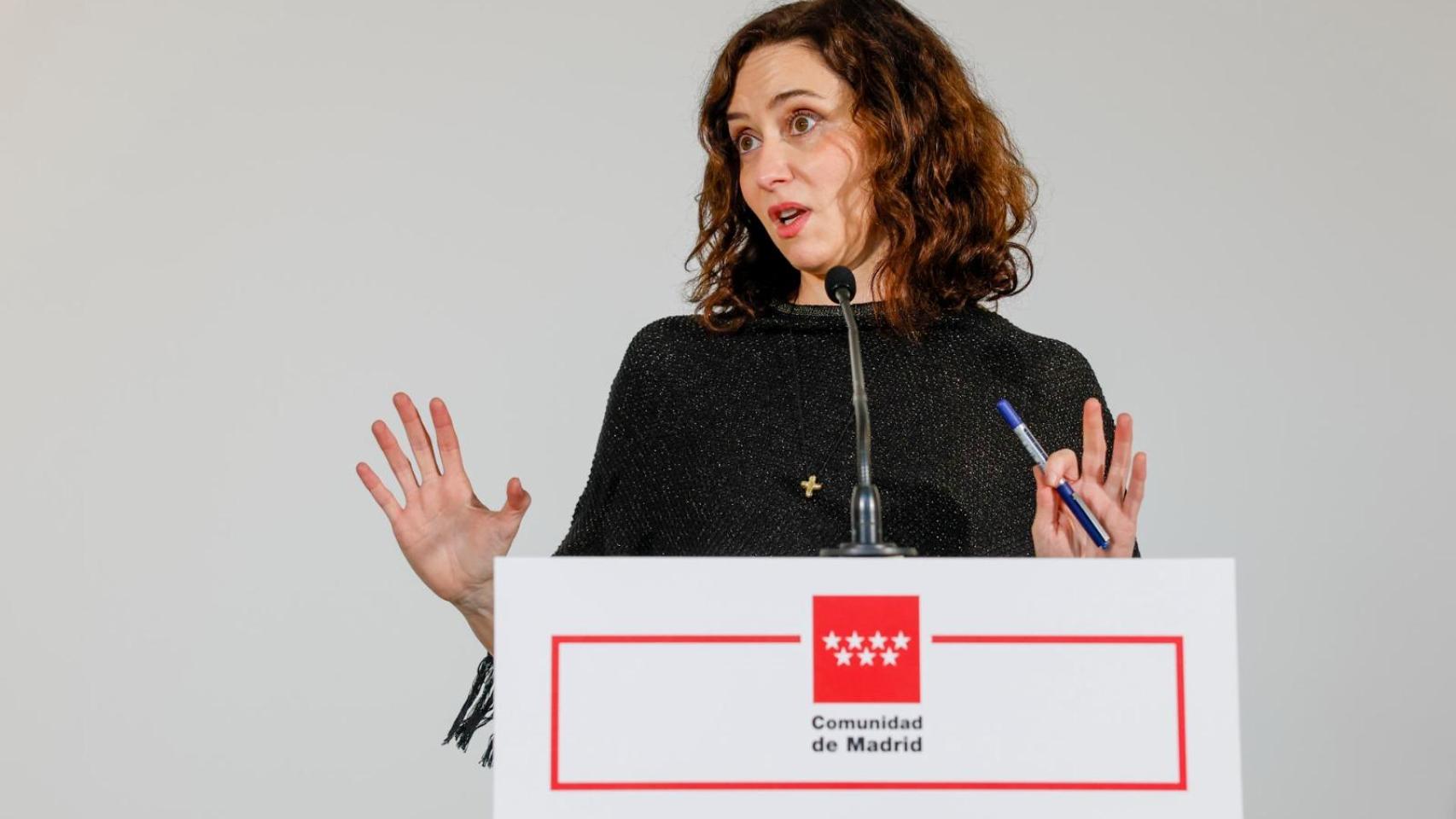 "Soborno, corrupción, robo...": Ayuso acusa a Sánchez de crear una "república federal" con el sistema de financiación