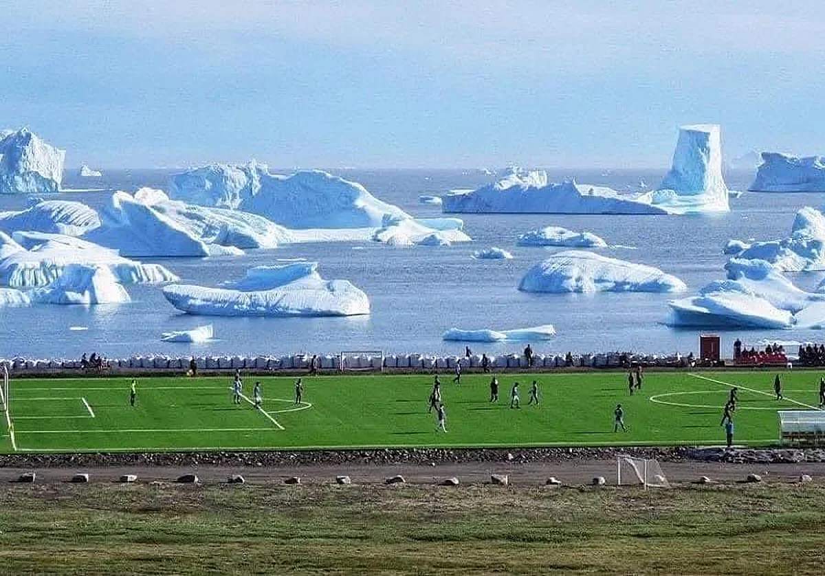 Groenlandia tiene la liga de fútbol más corta del mundo