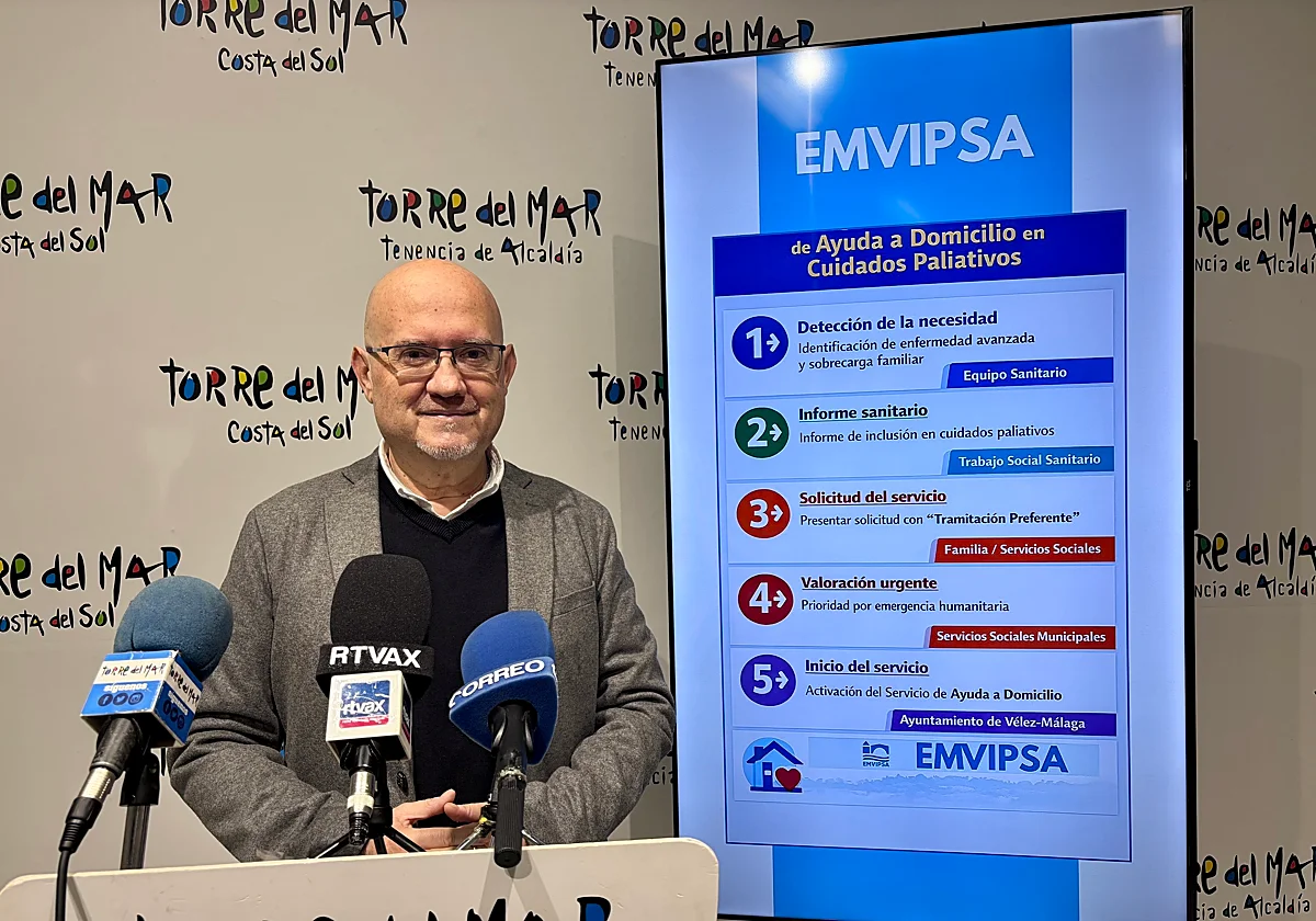 Apoyo en los momentos más difíciles: Vélez-Málaga crea un servicio de ayuda a domicilio en paliativos