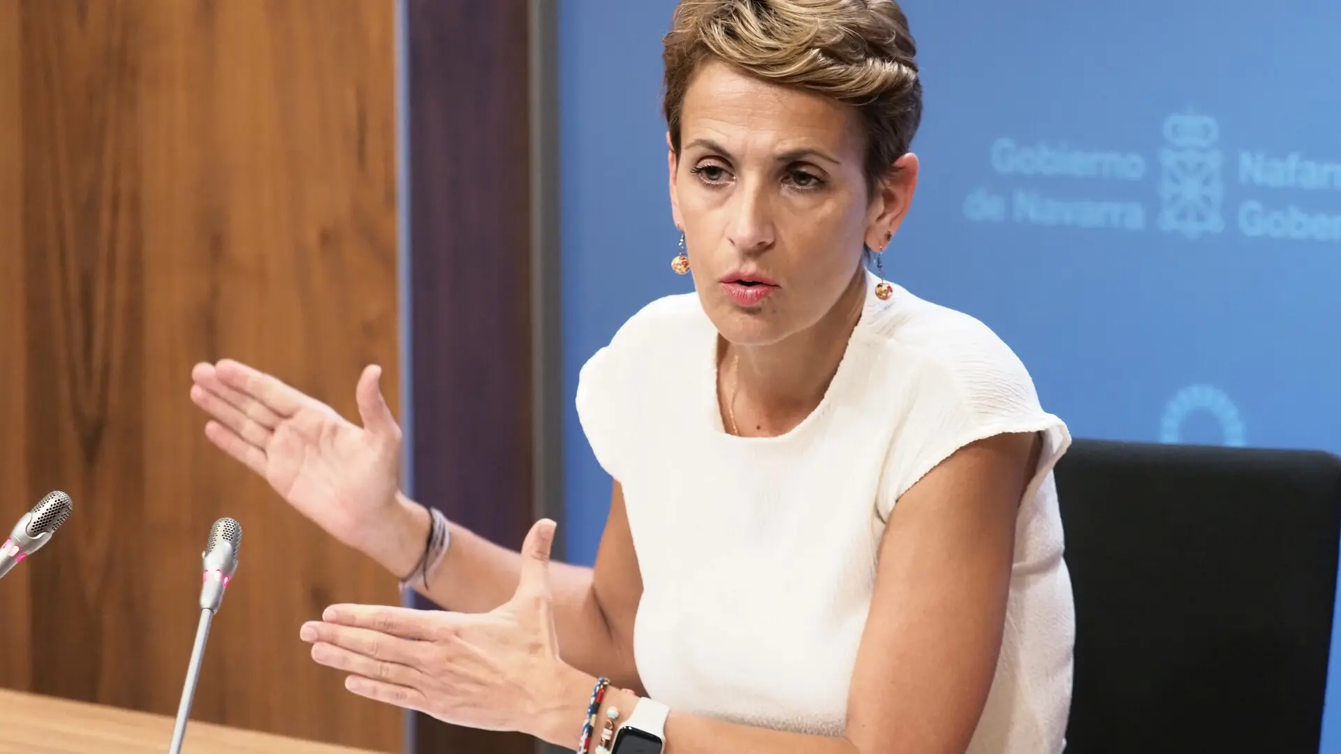 Chivite cesa al director de Obras Públicas tras la polémica por el sobrecoste de los túneles de Belate