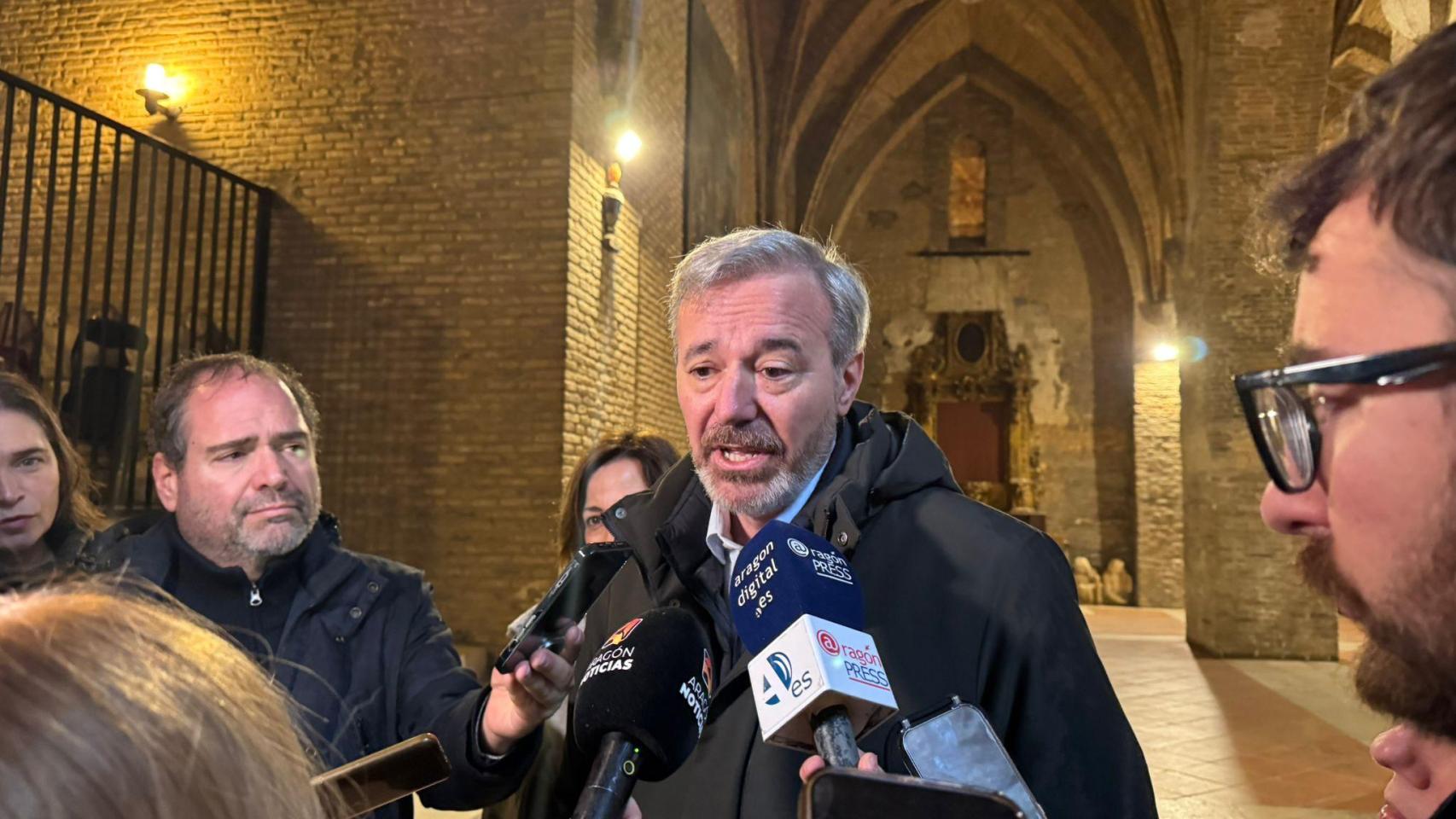 Azcón carga contra Alegría tras acusarle de recortes en Sanidad y Educación: "Debe dejar de ser la portavoz de las mentiras"