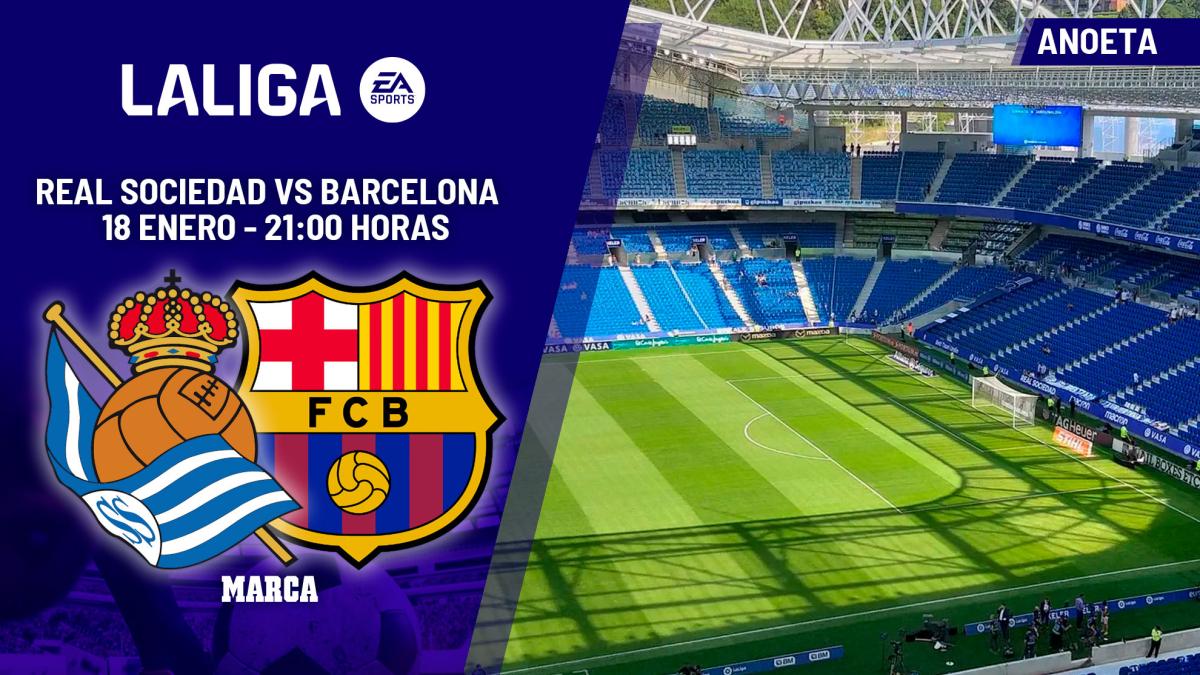 Real Sociedad vs Barcelona: el Barça va a por el 10